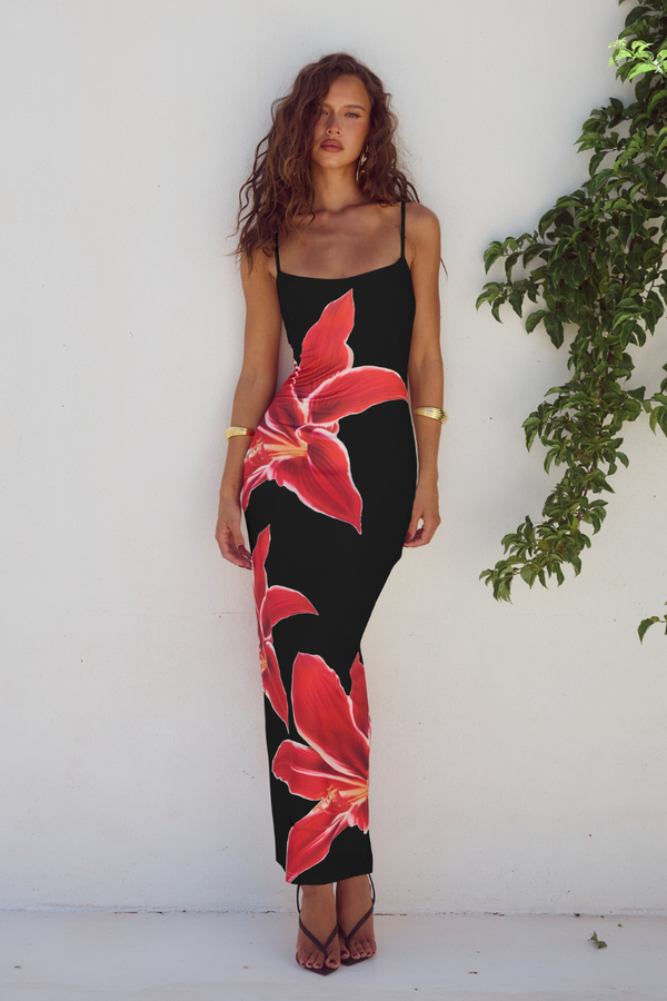 Acillia - Timeless Floral Maxi Dress