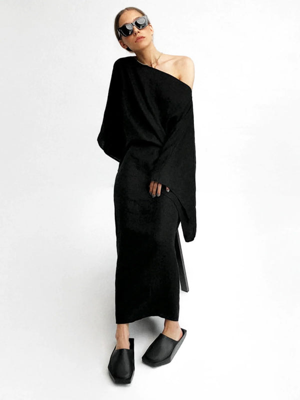 Jada - Long Sleeves Maxi Dress