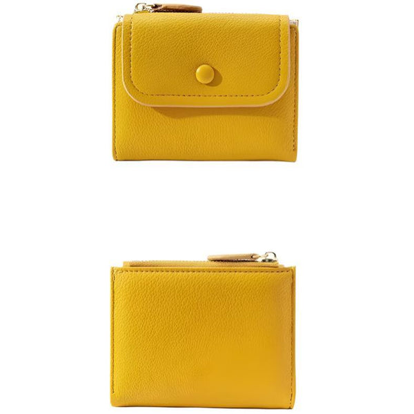 Joanna - Short Snap Closure Mini Travel Wallet