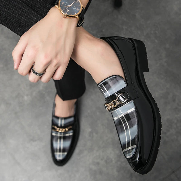 Charis - Classic Chain Loafers