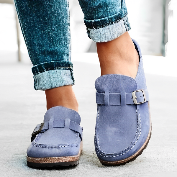 Douglas - Suede Moccasin Sandals