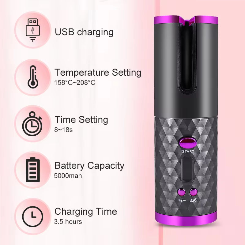 Arlene - Cordless Automatic Hair Curler