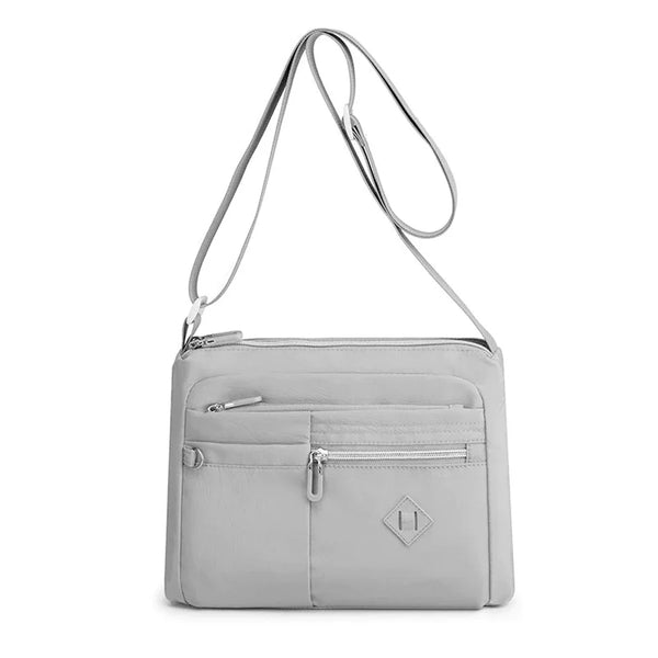 Hazelle - Lightweight Multi-Pocket Crossbody Bag