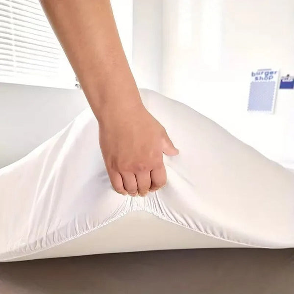 EasyMake Cotton Fitted Sheet Set - 2 Free Pillowcases for Ultimate Comfort