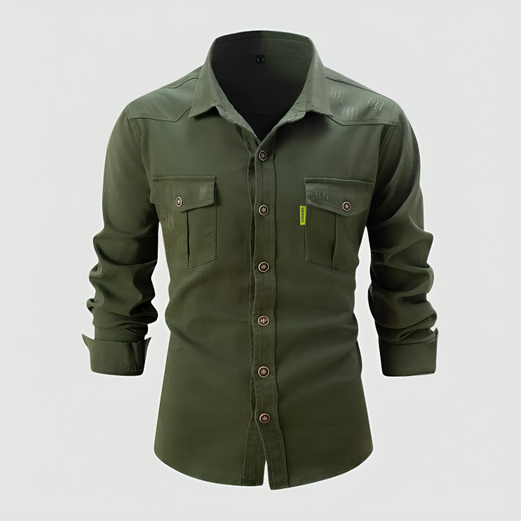 Liam - Classic Buttoned Shirt for Men