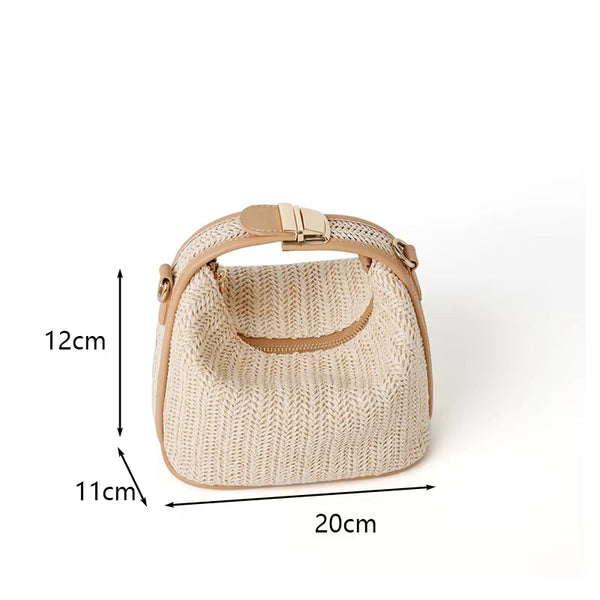 Lizzie - Women's Small Woven Crossbody Handbag