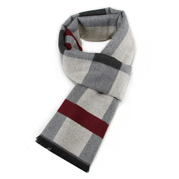 Jerome – Winter Checked Scarf – Chic & Durable