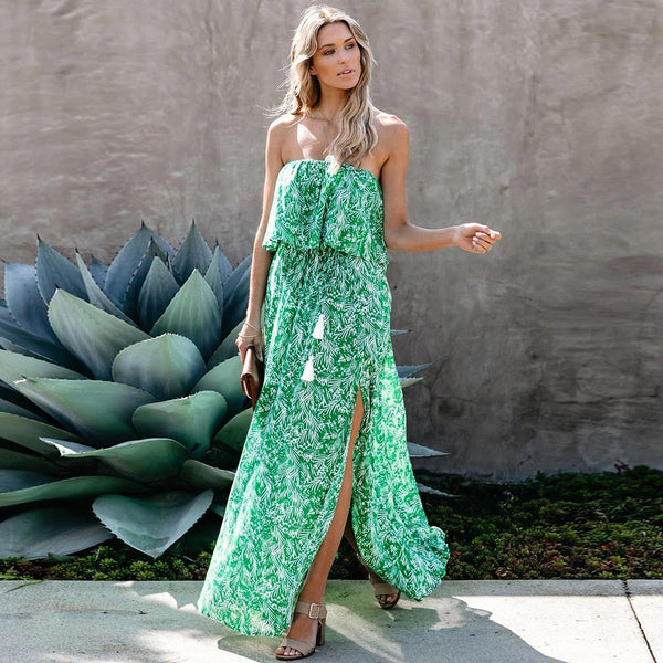 Amelie - Green Summer Dress