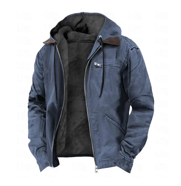 Allan – Stylish Hooded Jacket – Sleek & Warm