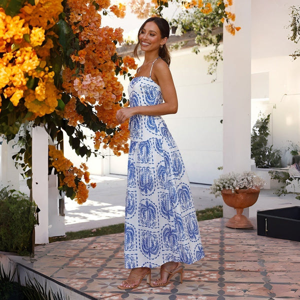 Auburn - Floral Summer Maxi Dress