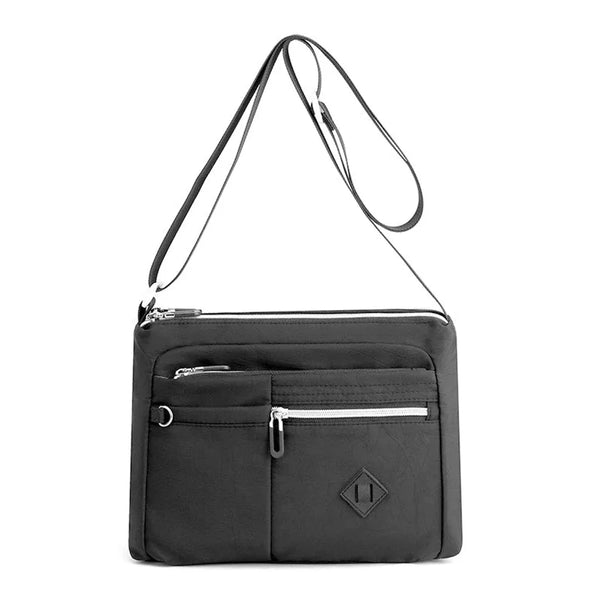 Hazelle - Lightweight Multi-Pocket Crossbody Bag