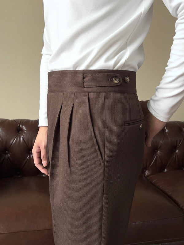 Ridley - Men's High Waist Trouser