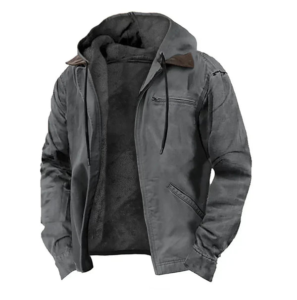 Allan – Stylish Hooded Jacket – Sleek & Warm