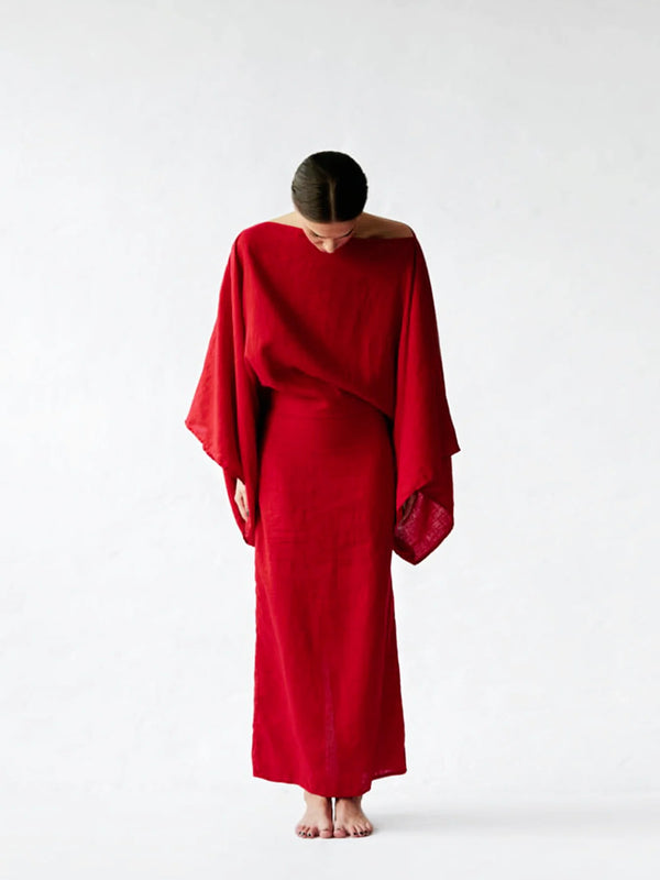 Jada - Long Sleeves Maxi Dress