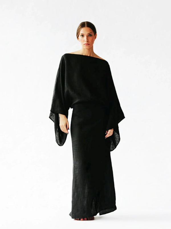 Jada - Long Sleeves Maxi Dress