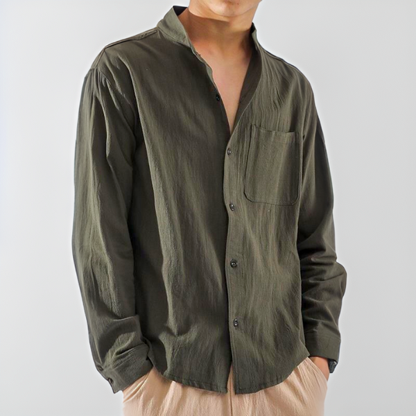 Osamu - Breezy Button-Up Shirt