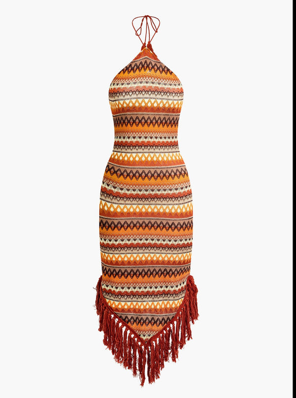 Faith - Bohemian Midi Dress