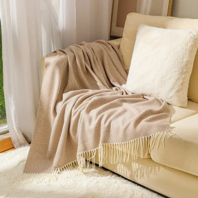 CozyNest - Large Sofa Bed Throw Blanket - Ultra-Soft & Warm