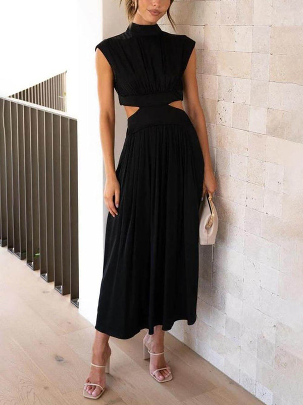 Sonora - Elegant Cut-Out Midi Dress