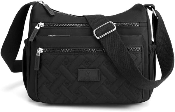 Inah - Multi-Pocket Travel Crossbody Bag