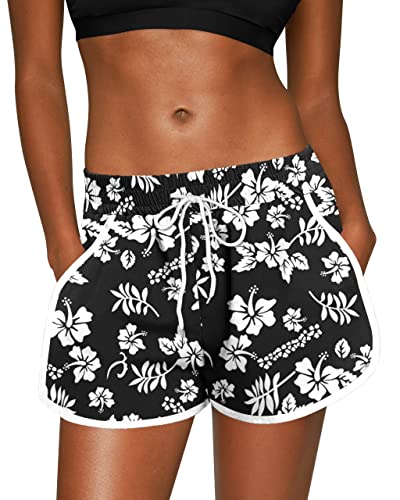 Genalyn - Floral Print Swimming Shorts for Women