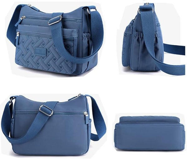 Inah - Multi-Pocket Travel Crossbody Bag