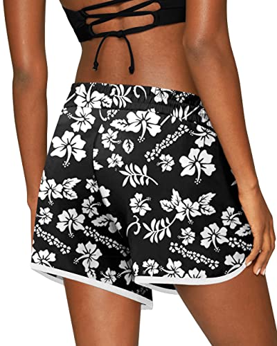 Genalyn - Floral Print Swimming Shorts for Women