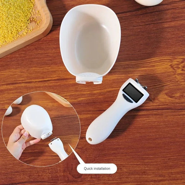 Electronic Dog Bowl Measuring Spoon – Accurate Portion Control for Your Pet's Perfect Meal