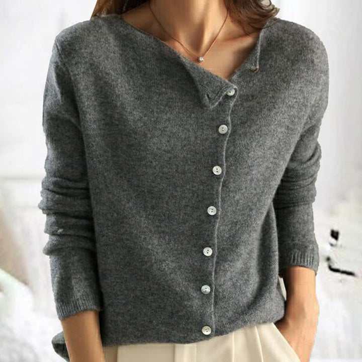 Lucia - Single-Breasted Knit Cardigan