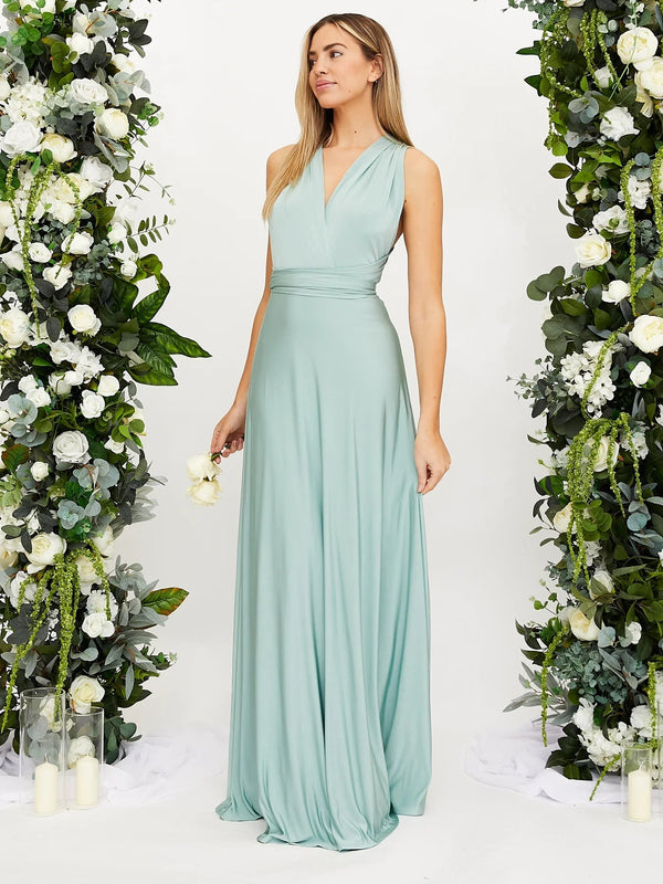 Helery - Elegant Floor-Length Formal Dress