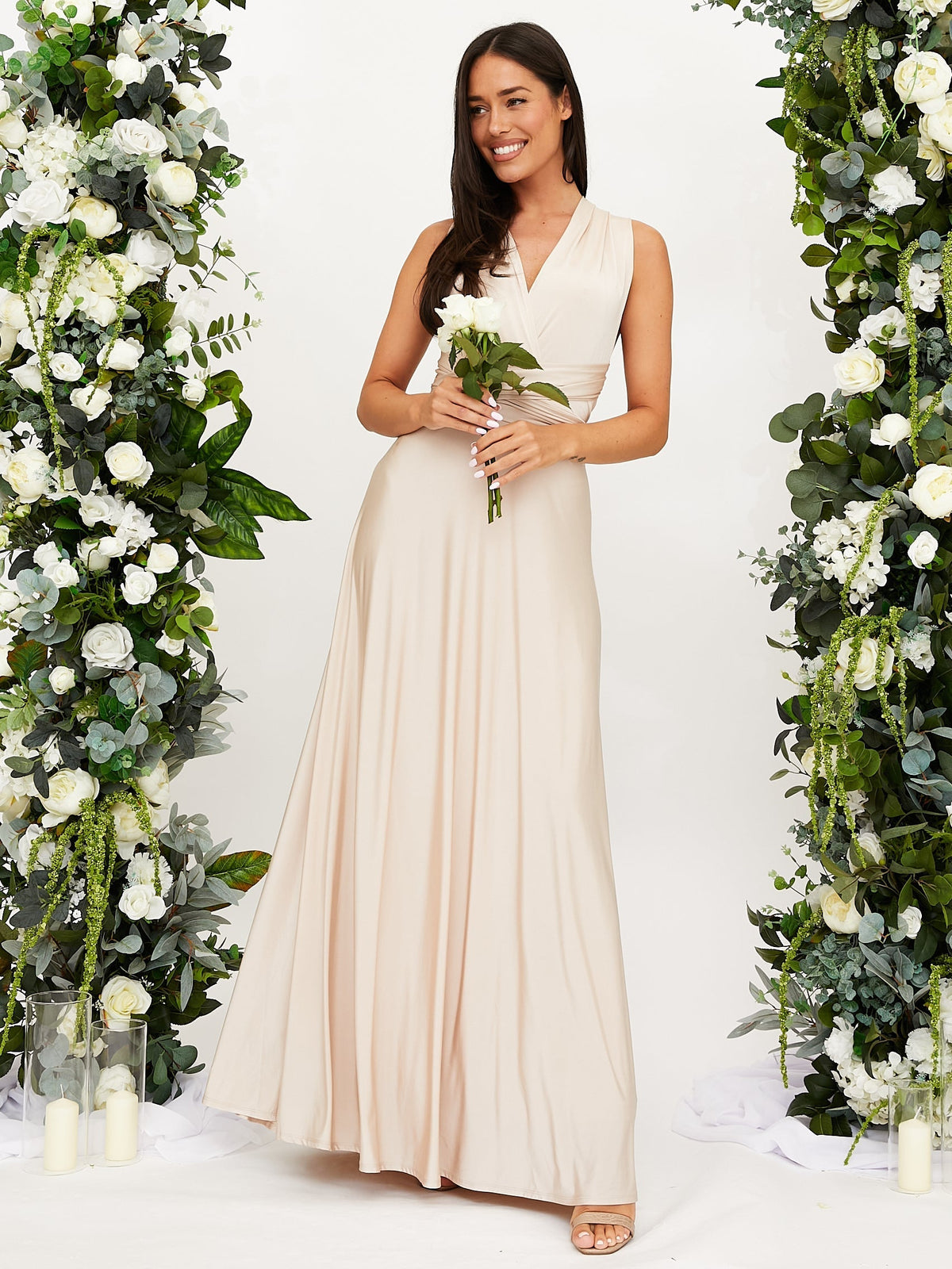 Helery - Elegant Floor-Length Formal Dress