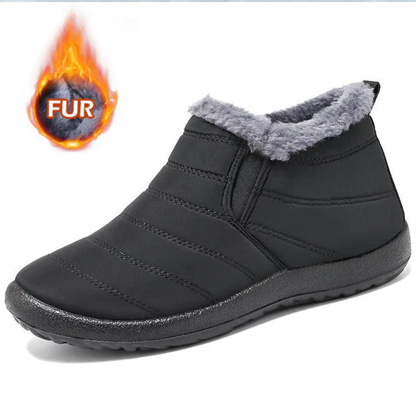 Jeffrey - Waterproof Low Snow Boots - Cozy & Durable