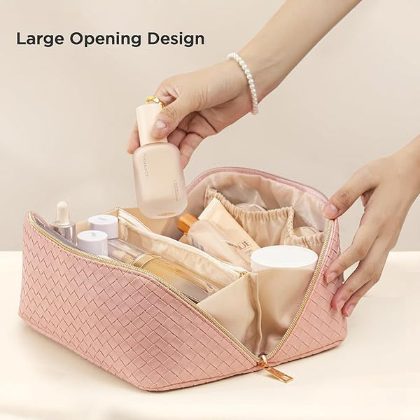 Sharon - Waterproof Travel Cosmetic Makeup Toiletry Bag