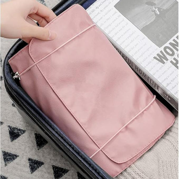 Gresilda - Large-Capacity Waterproof Foldable Hanging Toiletry Cosmetic Travel Bag