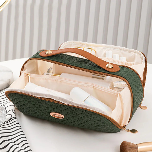 Jacquelou - Large Capacity Waterproof Cosmetic Makeup Travel Bag