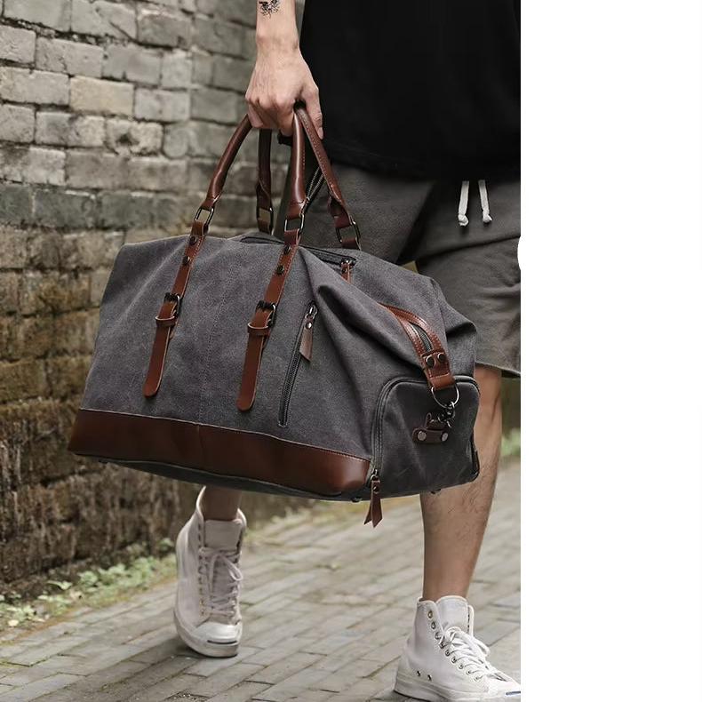 Adventurer -  Vintage Style Travel Duffle Bag