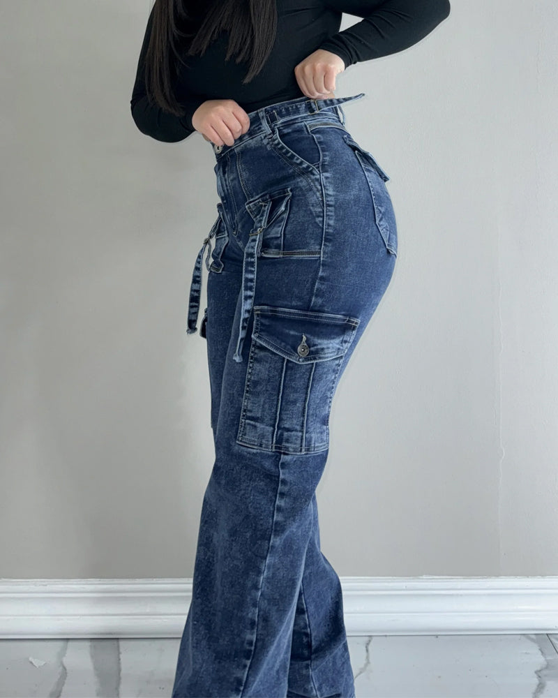 Mariana - High Waisted Work Jeans