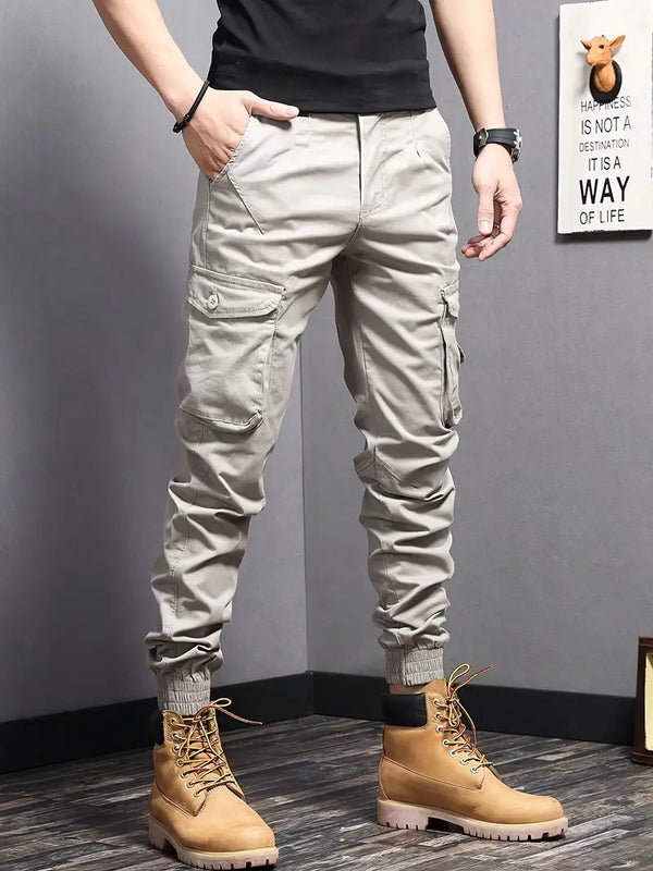 Jake - Trendy Pocketed Mens Cargo Pants