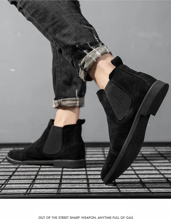 Tyler - Men's Classic Suede Boots