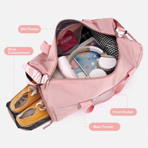 Vickie - Spacious Weekender Duffle Bag