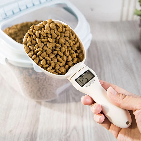 Electronic Dog Bowl Measuring Spoon – Accurate Portion Control for Your Pet's Perfect Meal