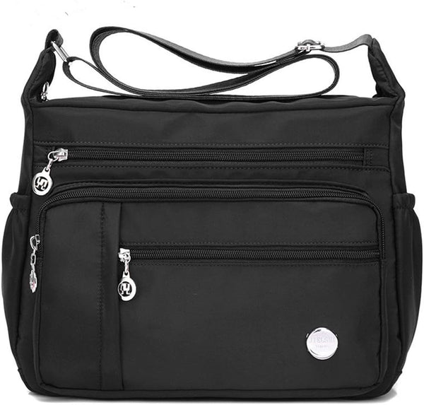 Lhara - Multi-Pocket Anti-Theft Crossbody Bag