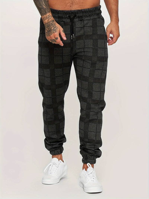 Stellan - Checkered Jogger Pants