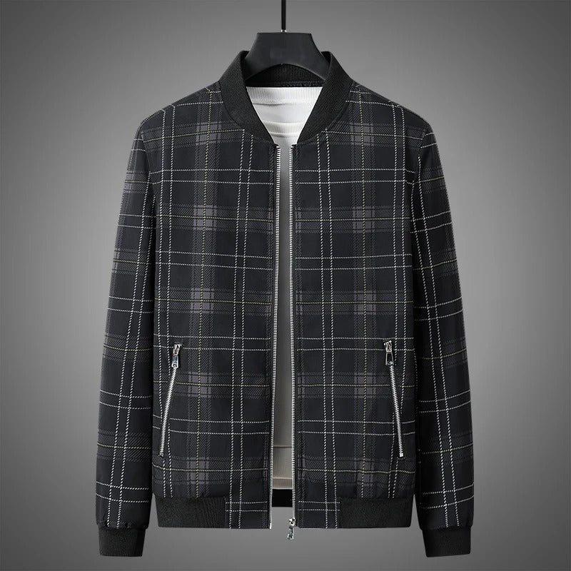 Abiel - Checkered Flannel Men's Jacket