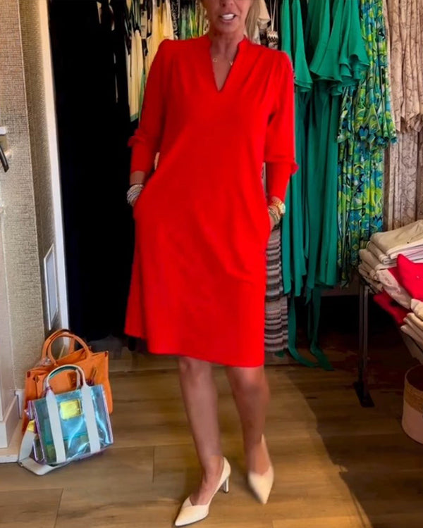 Clarita - Long-Sleeve Dress