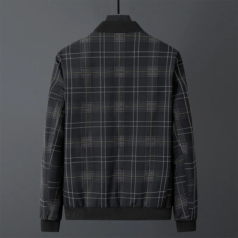 Abiel - Checkered Flannel Men's Jacket