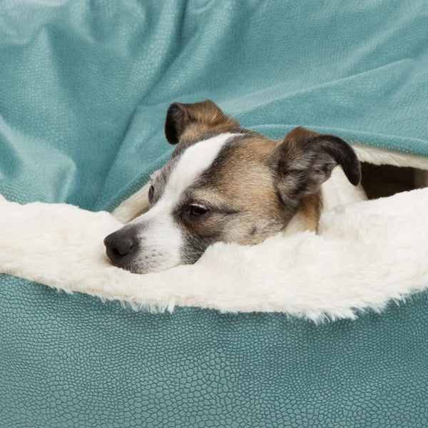 Dog Cuddle Cave - Cozy, Soft & Warm Hideaway for Restful Sleep