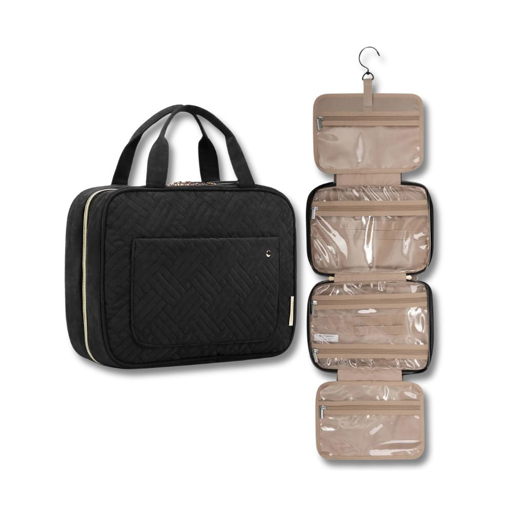 Tina - Water-Resistant Hanging Travel Toiletry Bag