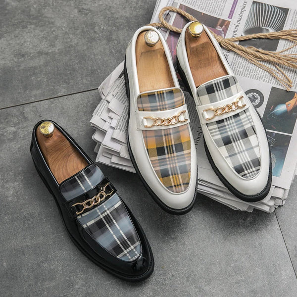 Charis - Classic Chain Loafers