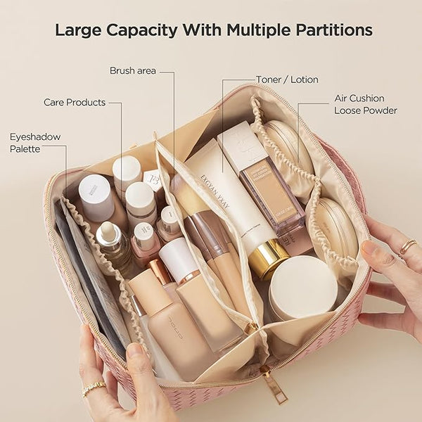 Sharon - Waterproof Travel Cosmetic Makeup Toiletry Bag